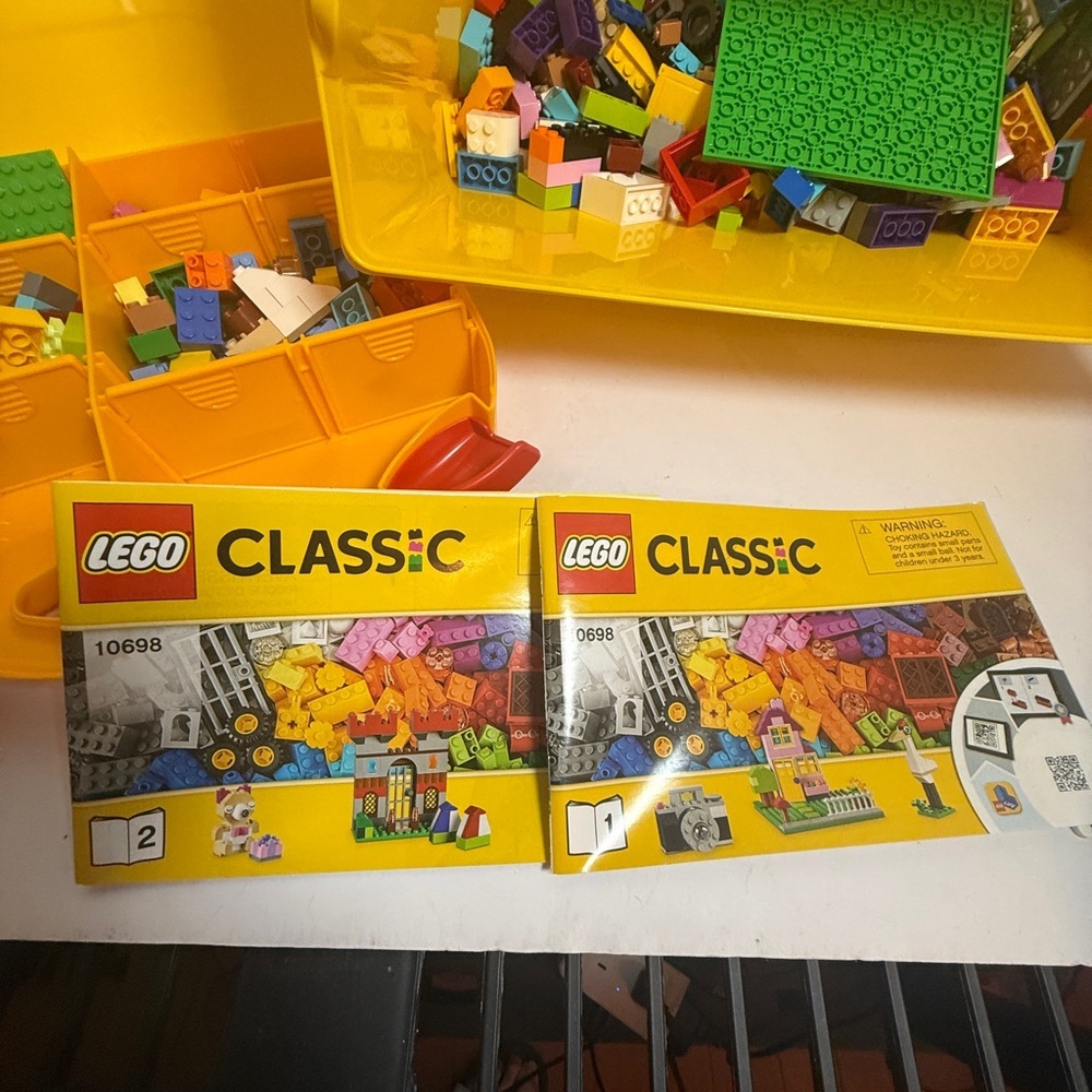 LEGO Brick Full  Case & More Building Legos one Complete Sets Extra Extra.